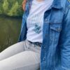T-shirt creating memories close up