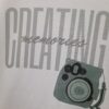 Close up creating memories