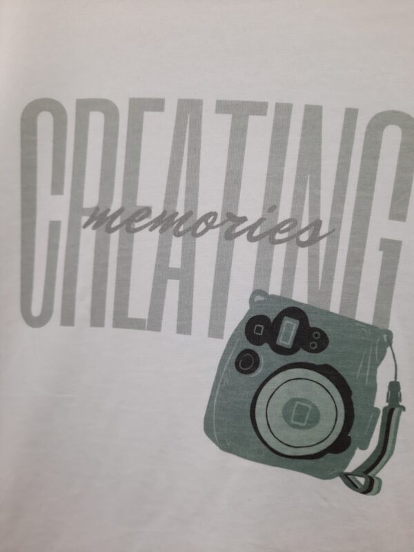 Close up creating memories
