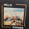 Close up hello summer