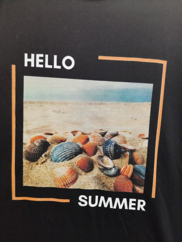 Close up hello summer