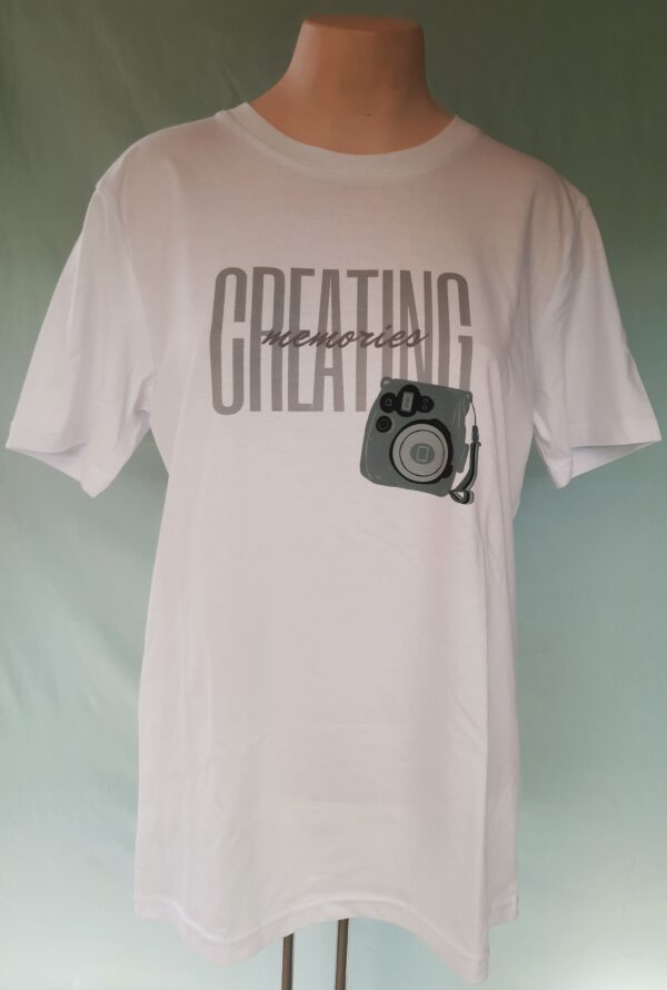 T-shirt creating memories wit